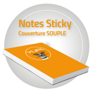 Notes STICKY Repositionnables avec Couverture Souple Notes STICKY Repositionnables avec Couverture Souple